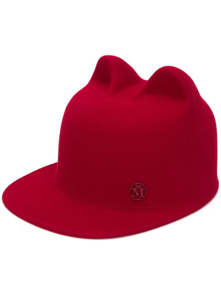 Maison Michel Jamie Cap - Red