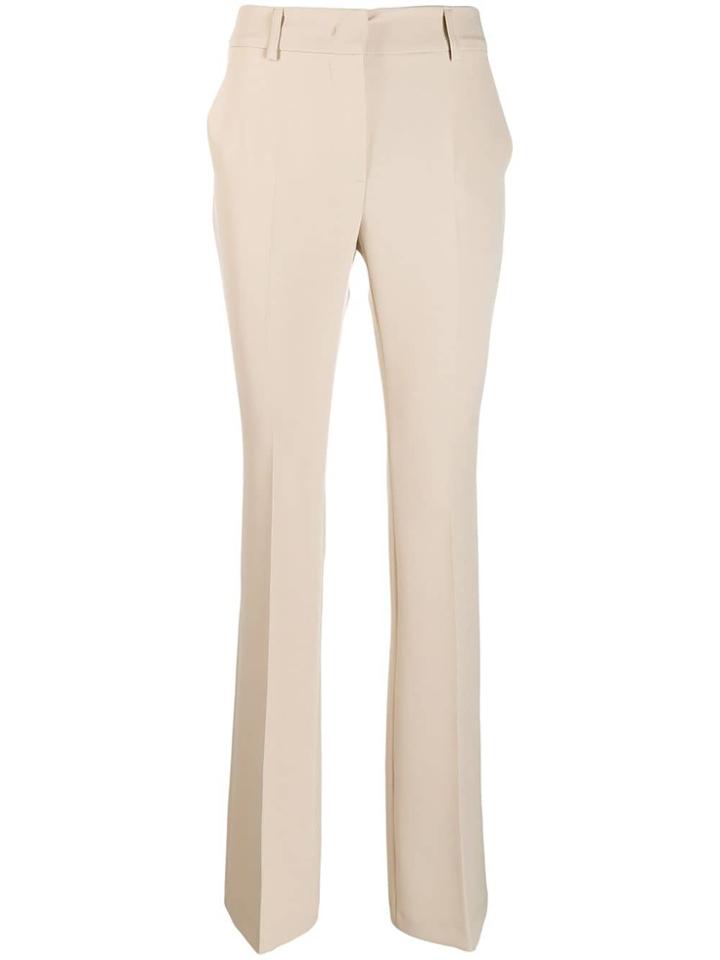 Liu Jo Tailored Bootcut Trousers - Neutrals