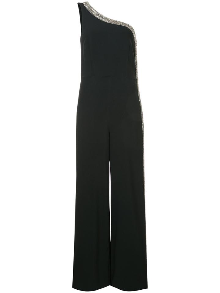 Adam Lippes One Shoulder Jumpsuit - Black