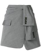 Alexander Wang Deconstructed Blazer Skirt - Grey