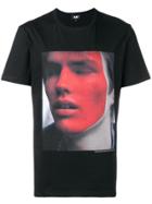 Dust Face Print T-shirt - Black