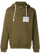 Maison Margiela Stereotype Patch Hoodie - Green
