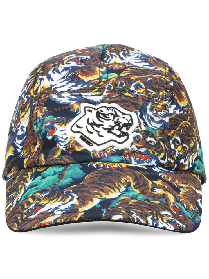 Kenzo 'flying Tiger' Baseball Cap, Men's, Nylon