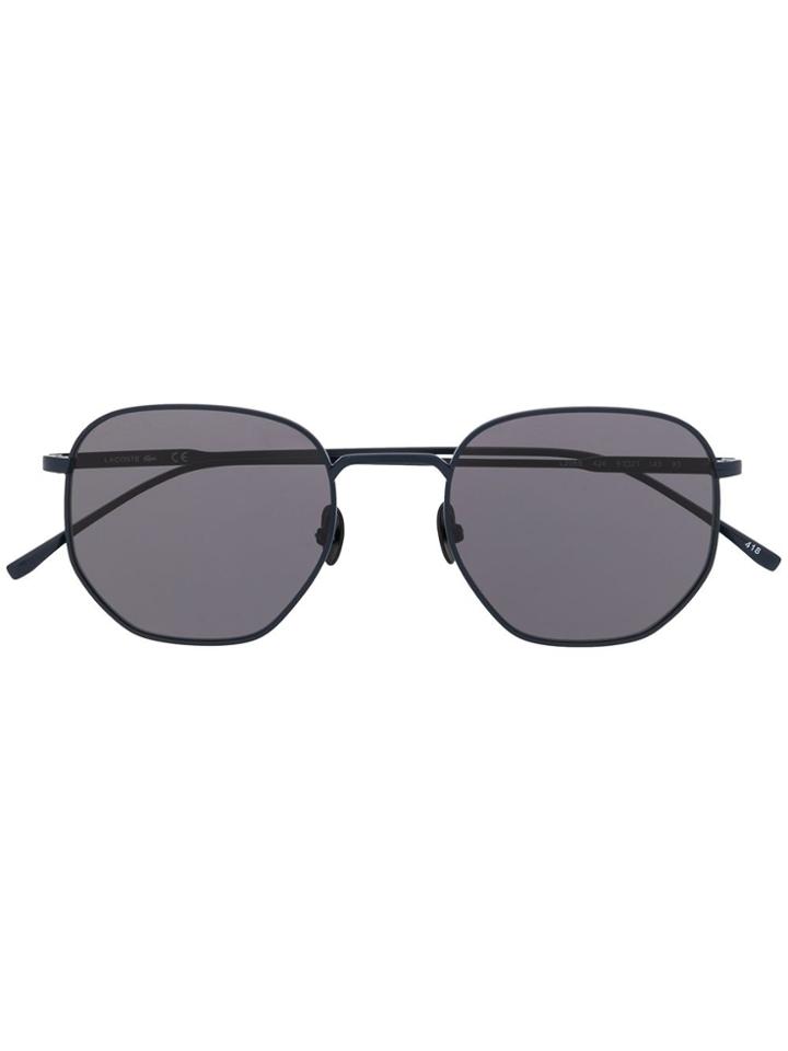 Lacoste Round Framed Sunglasses - Blue