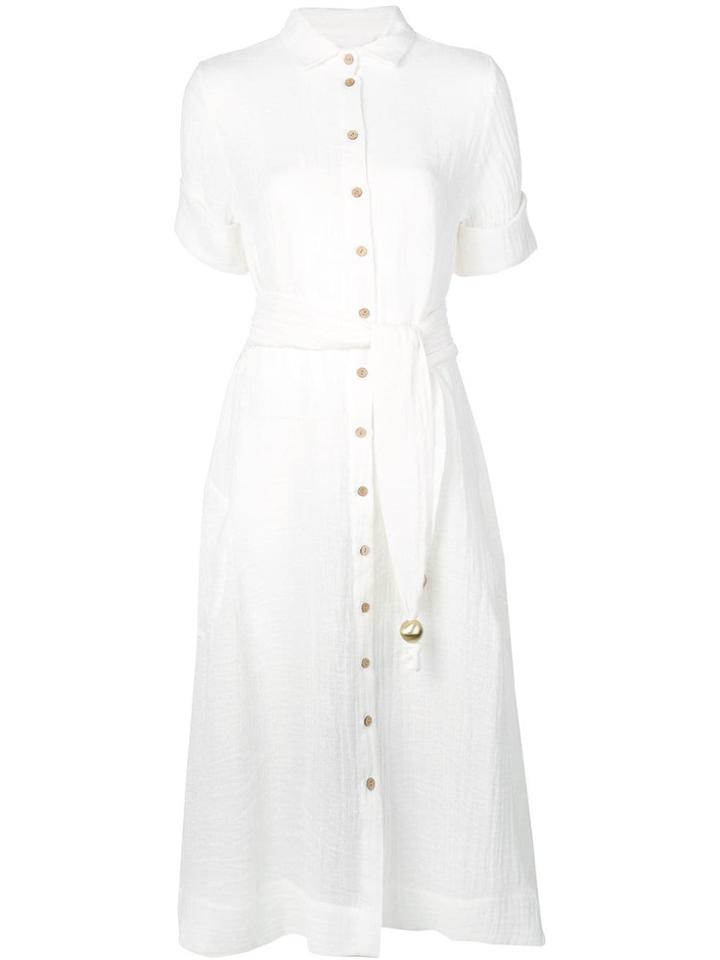 Lisa Marie Fernandez Day Dress - White
