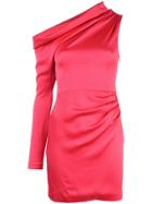Cushnie Asymmetric Mini Dress - Pink