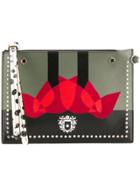 Paula Cademartori Mini Pouch Love Clutch - Red
