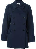 Isabel Marant Étoile 'megan' Trench Coat, Women's, Size: 38, Blue, Cotton/linen/flax