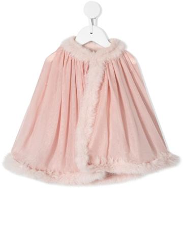 Dolce & Gabbana Kids Lace Up Cape - Pink