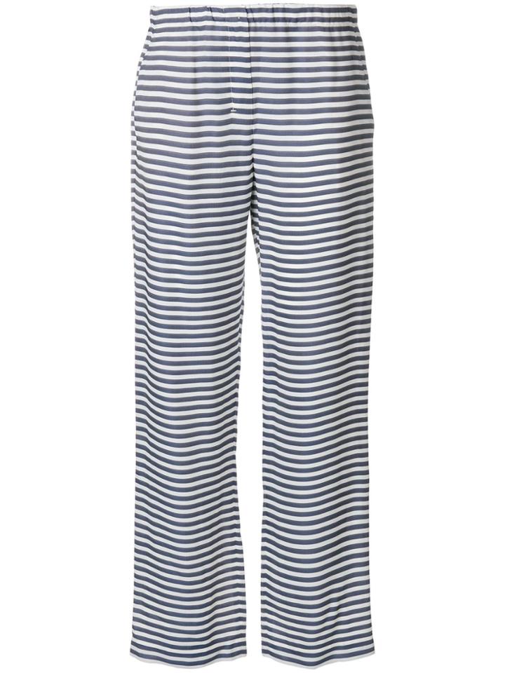 's Max Mara Striped Jersey Trousers - Blue