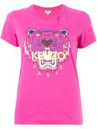 Kenzo 'tiger' T-shirt, Women's, Size: Xl, Pink/purple, Cotton