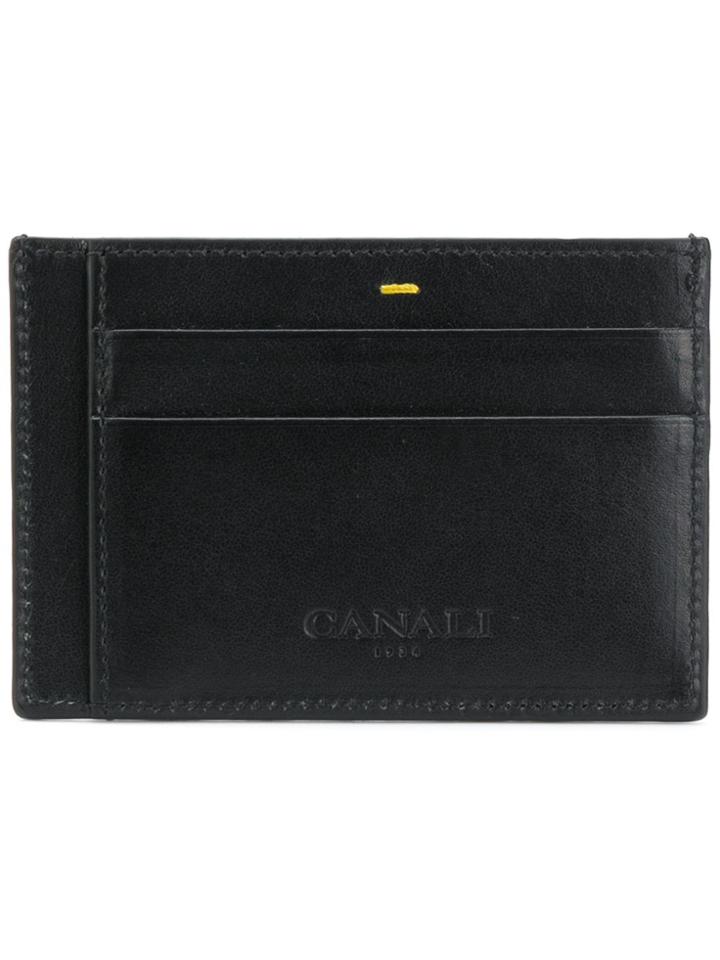 Canali Logo Cardholder - Black