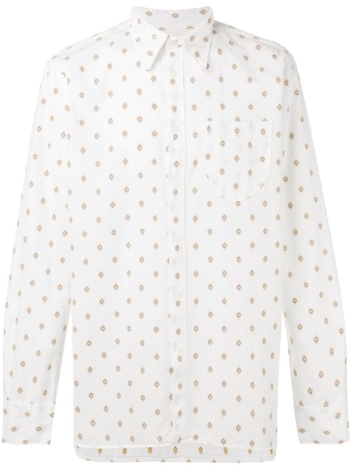 Universal Works - Point Collar Shirt - Men - Cotton - Xl, White, Cotton