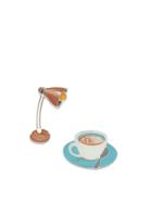Fendi Lamp And Coffee Pins - Multicolour