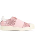 Moa Master Of Arts Sequined Sneakers - Pink & Purple