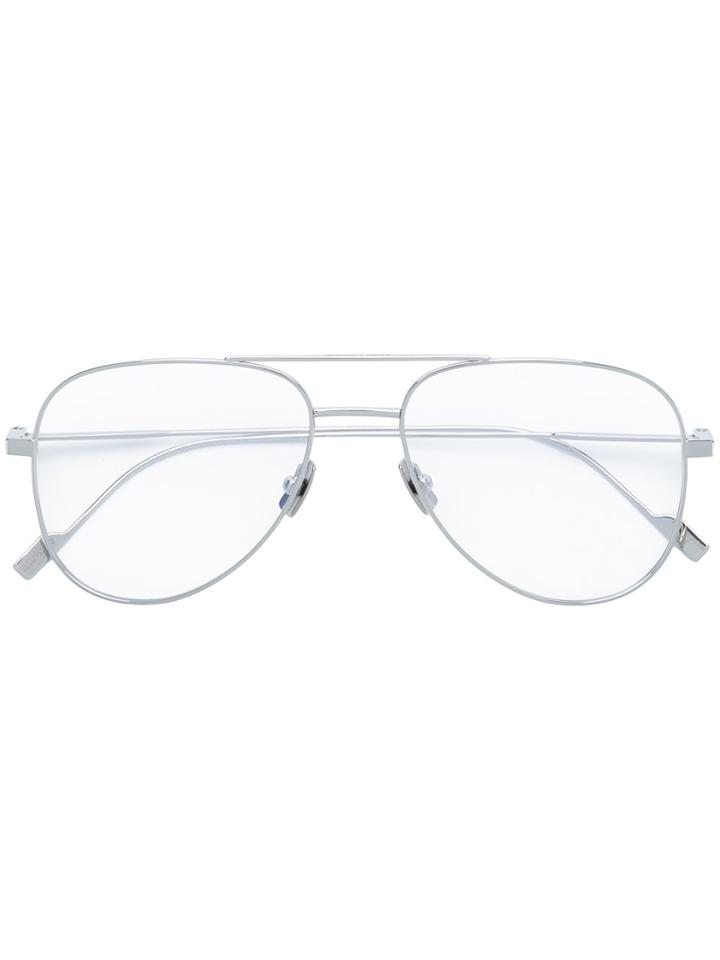 Saint Laurent Eyewear Sl195t Glasses - Metallic