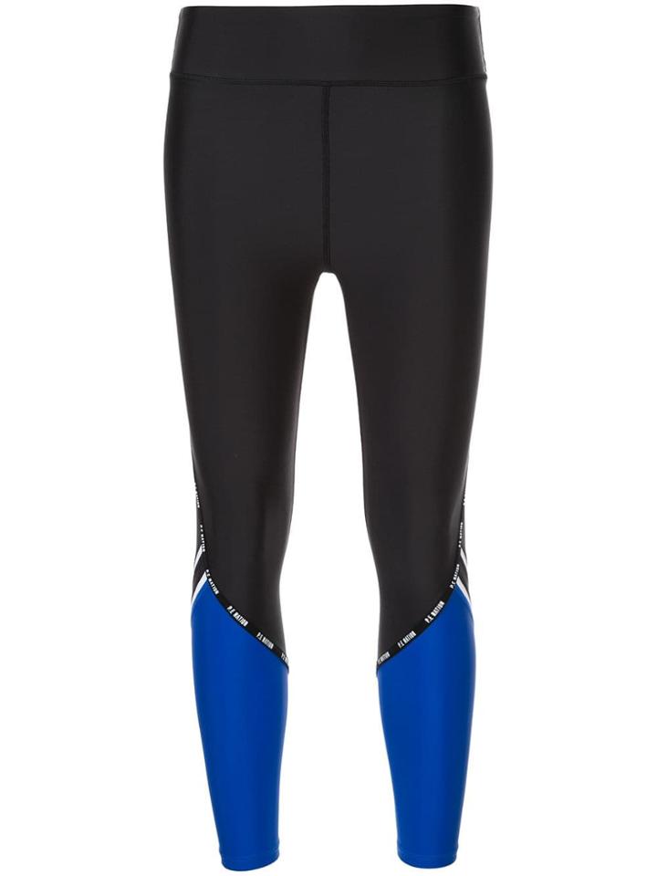 P.e Nation Open Stroke Leggings - Black