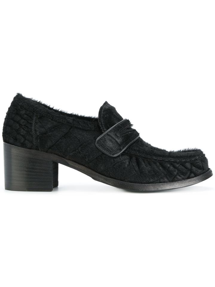 Silvano Sassetti Heeled Loafers - Black