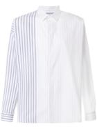 Jil Sander Striped Button Shirt - White