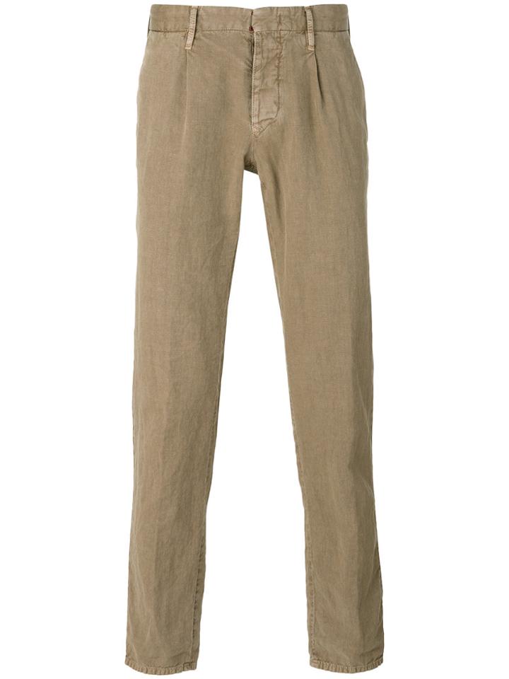 Incotex Plain Chinos - Nude & Neutrals