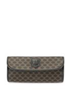Céline Pre-owned Macadam Pattern Clutch - Black