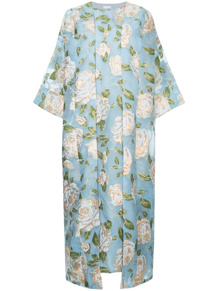 Bambah Isabella Kaftan Dress - Blue