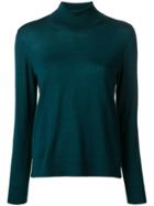 Fay Classic Turtle Neck Sweater - Green