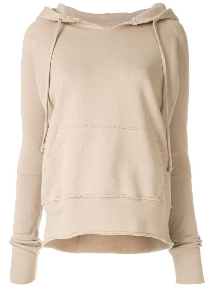 Nili Lotan Distressed Relaxed-fit Hoodie - Neutrals