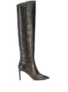 L'autre Chose Button-up Boots - Black