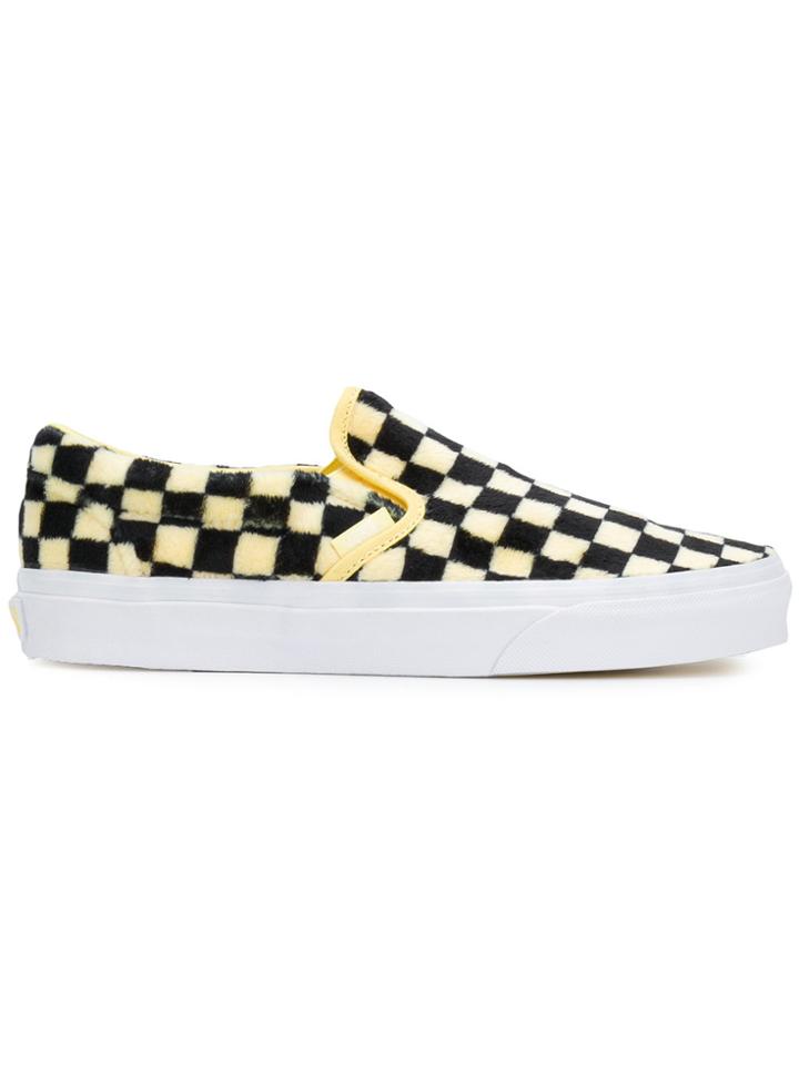 Vans Classic Slip-on Sneakers - Yellow & Orange