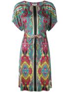 Etro - Printed Midi Dress - Women - Silk - 48, Silk