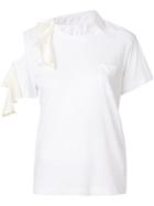Sacai Asymmetric T-shirt - White