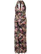 Etro Floral Halterneck Dress - Multicolour