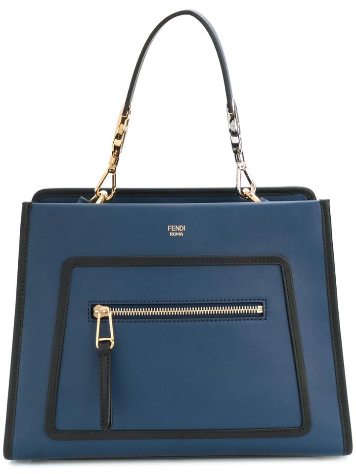 Fendi Runaway Small Tote - Blue