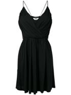 Msgm Spaghetti Straps Dress - Black