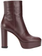 Gianvito Rossi Platform Boots - Brown