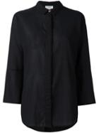 Forte Forte Oversized Shirt, Women's, Size: 3, Black, Cotton/linen/flax/virgin Wool