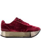Calvin Klein Jeans Platform Sneakers - Red