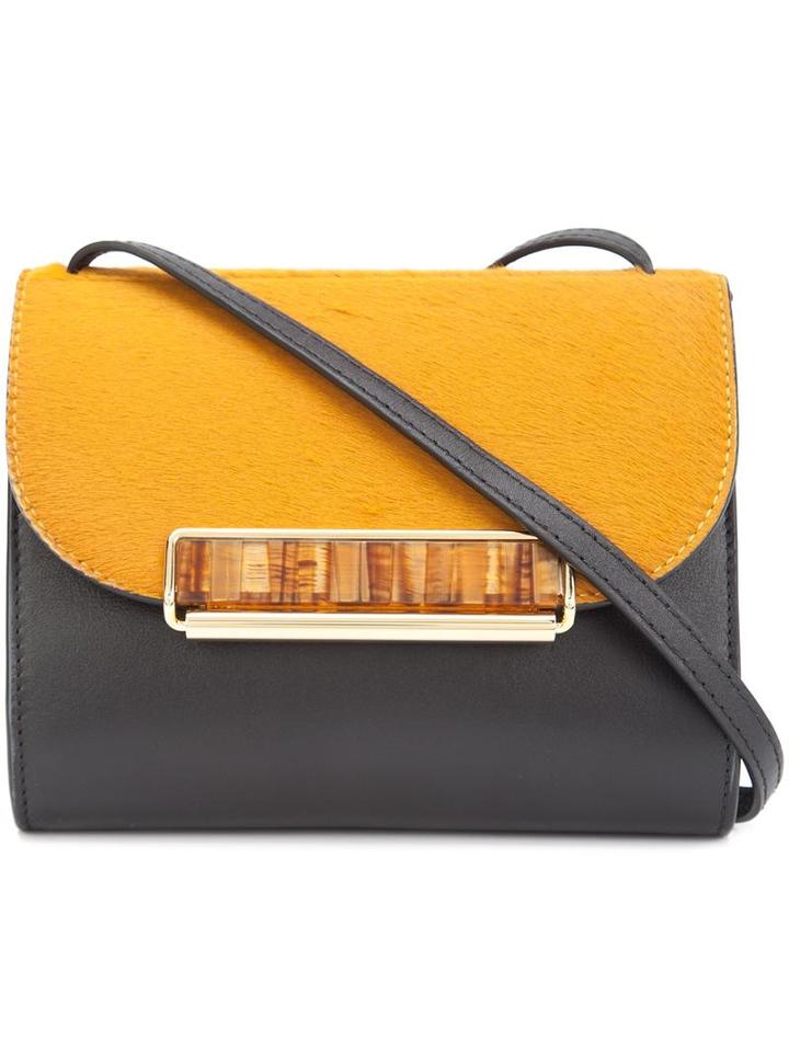 Hillier Bartley Colour Block Cross Body Bag, Women's, Black