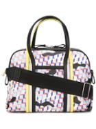 Pierre Hardy Rally Camouflage Cube Tote, Women's, Calf Leather/canvas