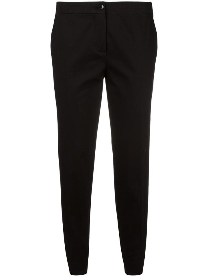 Etro Classic Cropped Trousers - Black