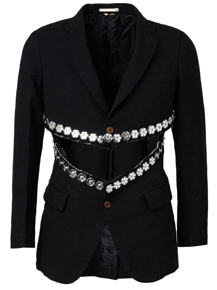 Comme Des Garçons Homme Plus Gipsy Distressed Blazer