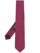 Nicky Ramia Pointed-tip Tie - Red