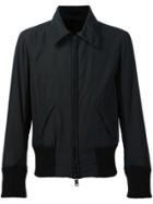 Ann Demeulemeester Grise Zipped Shirt Jacket - Black