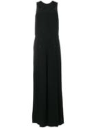 Pascal Millet Cross Strap Jumpsuit - Black