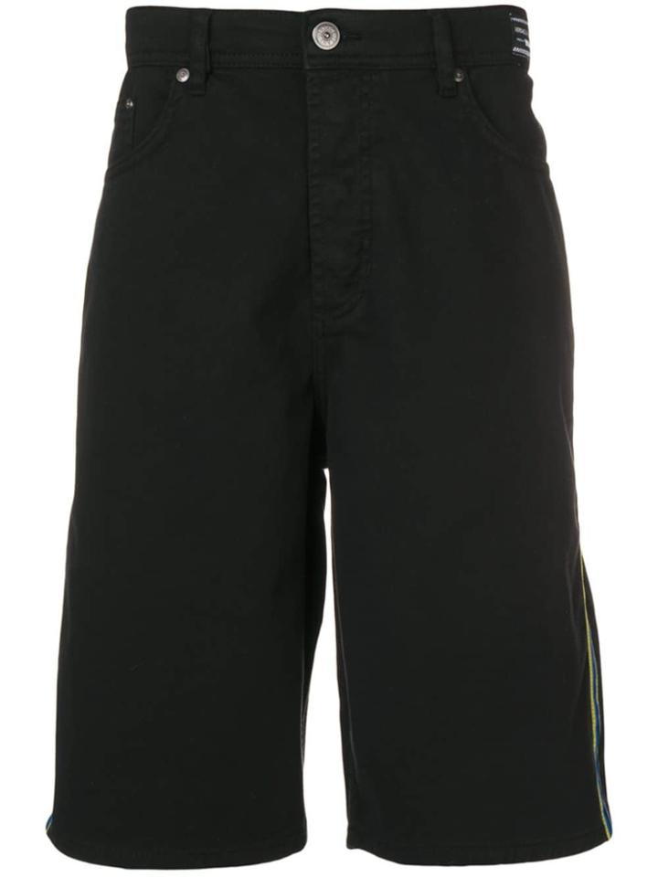 Versace Jeans Couture Denim Shorts - Black