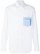 Maison Margiela Distressed Chest Pocket Shirt - White