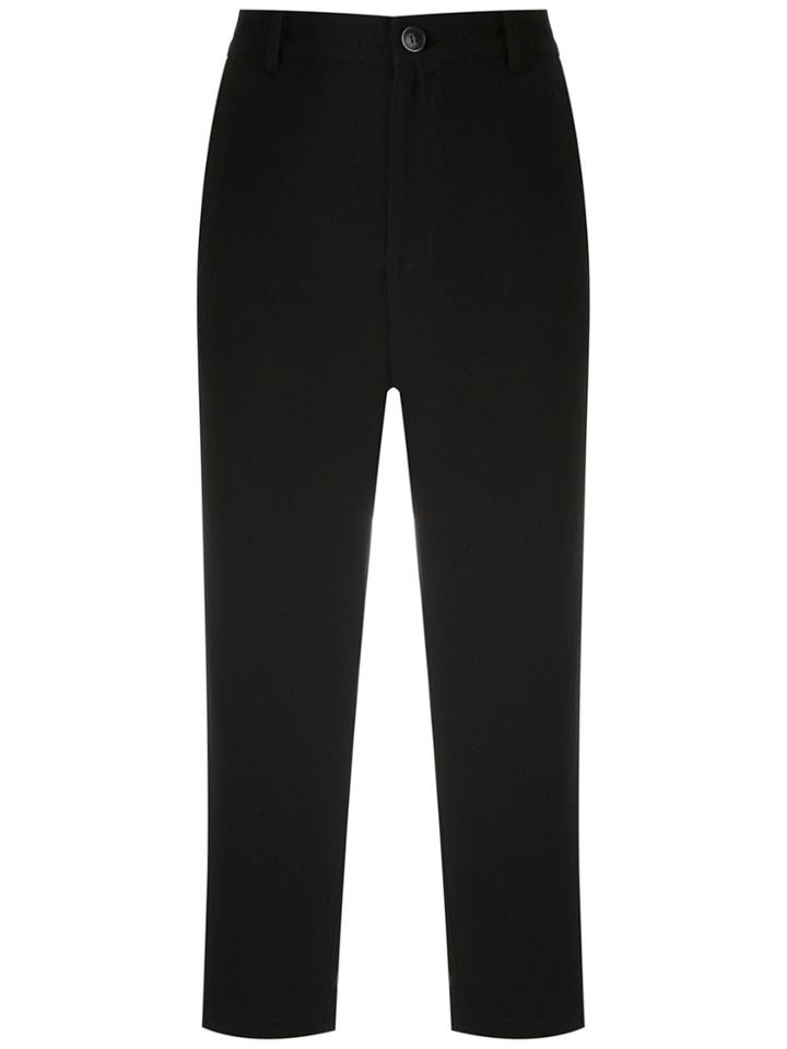 Uma Raquel Davidowicz Ada Cropped Trousers - Black