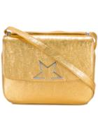 Golden Goose Deluxe Brand Vedette Shoulder Bag, Women's, Grey, Calf Leather/metal (other)