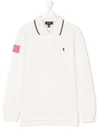 Ralph Lauren Kids Longsleeved Polo Shirt - White